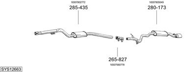 BOSAL SYS12663
