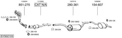 BOSAL SYS02103