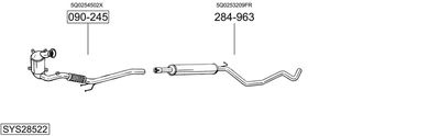 BOSAL SYS28522