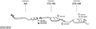 BOSAL SYS11812