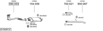 BOSAL SYS09737