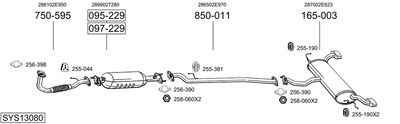 BOSAL SYS13080