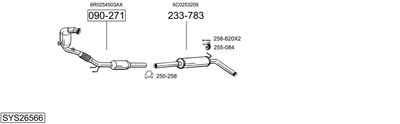 BOSAL SYS26566