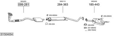 BOSAL SYS04054