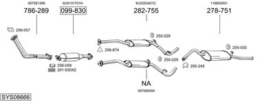 BOSAL SYS08666