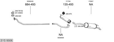 BOSAL SYS18506