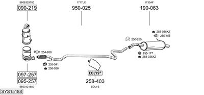 BOSAL SYS15188