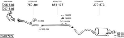 BOSAL SYS27722