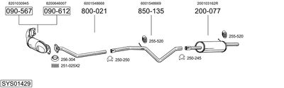BOSAL SYS01429