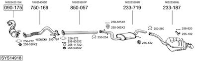 BOSAL SYS14918