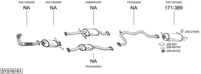 BOSAL SYS16161