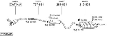 BOSAL SYS16415