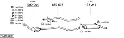 BOSAL SYS01266