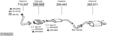BOSAL SYS05224