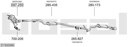BOSAL SYS00568