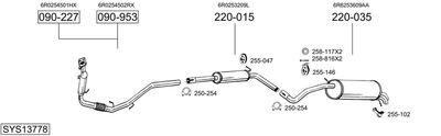 BOSAL SYS13778