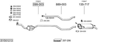 BOSAL SYS01213