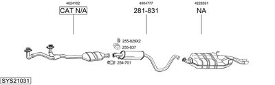BOSAL SYS21031