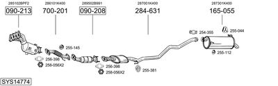 BOSAL SYS14774