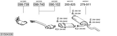 BOSAL SYS04338