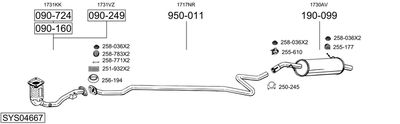 BOSAL SYS04667