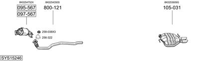 BOSAL SYS15246