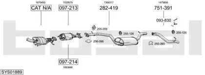 BOSAL SYS01889