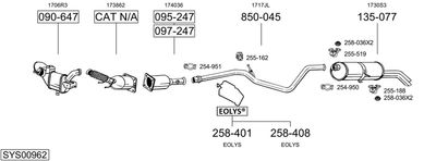 BOSAL SYS00962