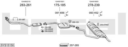BOSAL SYS15150