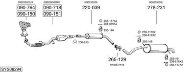 BOSAL SYS06294