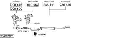 BOSAL SYS12820