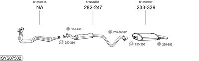 BOSAL SYS07502