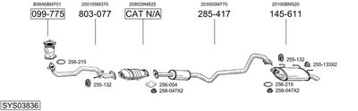 BOSAL SYS03836