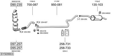 BOSAL SYS09903