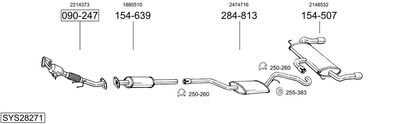 BOSAL SYS28271