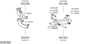 BOSAL SYS07055