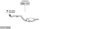 BOSAL SYS14529