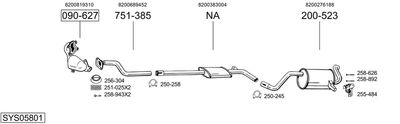BOSAL SYS05801