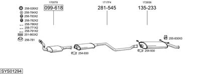 BOSAL SYS01294