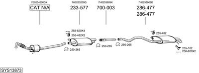 BOSAL SYS13873