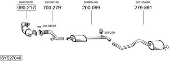 BOSAL SYS27046