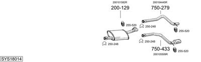BOSAL SYS18014