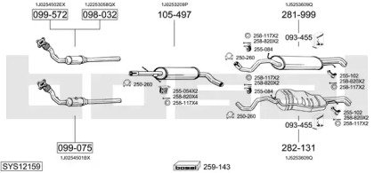 BOSAL SYS12159