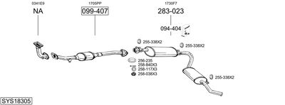 BOSAL SYS18305