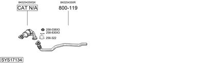 BOSAL SYS17134
