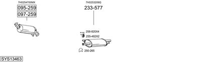 BOSAL SYS13463