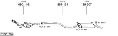 BOSAL SYS01290