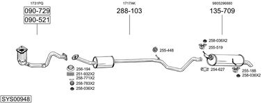 BOSAL SYS00948