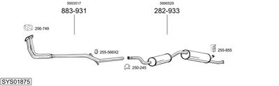 BOSAL SYS01875