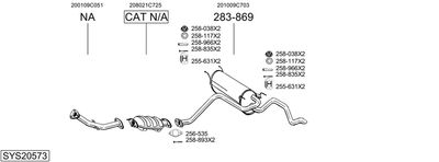 BOSAL SYS20573